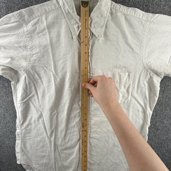 VTG Woolf Brothers Croydon De Luxe Troy Shirt Makers Guild White Oxford 16 34 - Picture 15 of 16
